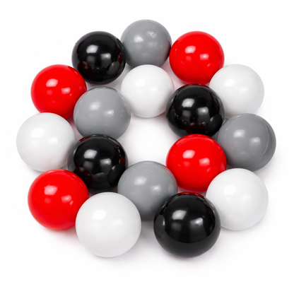 Ballenbakballen 8 cm Zwart