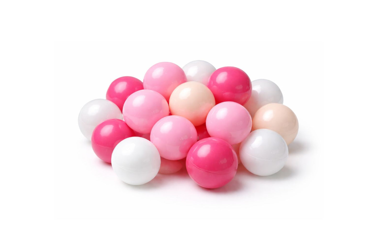 Speelballen 7 cm 200 stuks - EIGEN KLEURENMIX PREMIUM