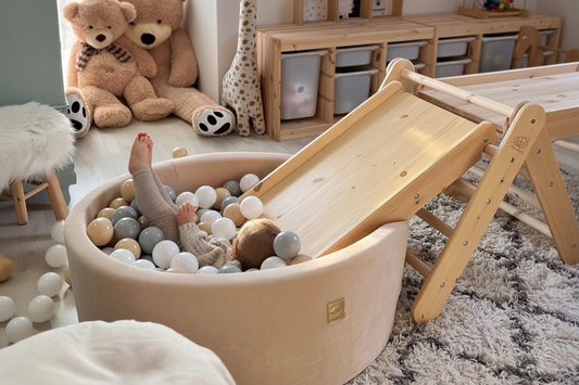 Scandinavian Beige stijl met eigen ballen
