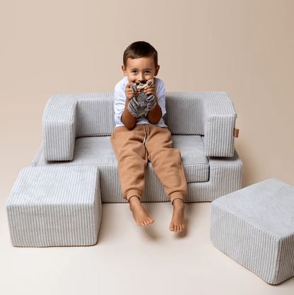 Modulaire Kinderbank – 4 Elementen - 5 Kleuren