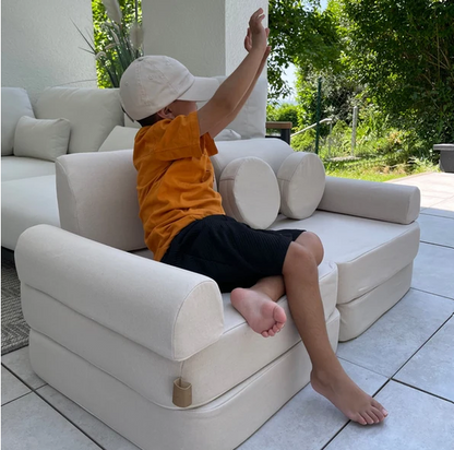 Outdoor Speelbank Sofa voor Kinderen | Modulaire Kinderbank | Binnen & Buiten