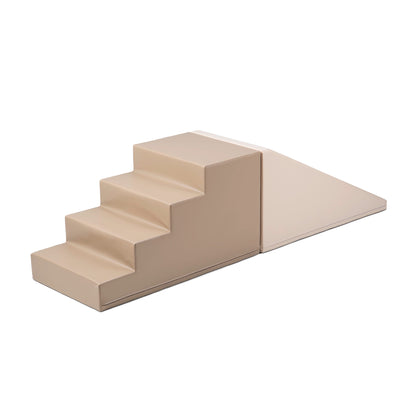 IGLU Trap & Glijbaan Set | Soft Play Foamblokken  | 6 kleuren
