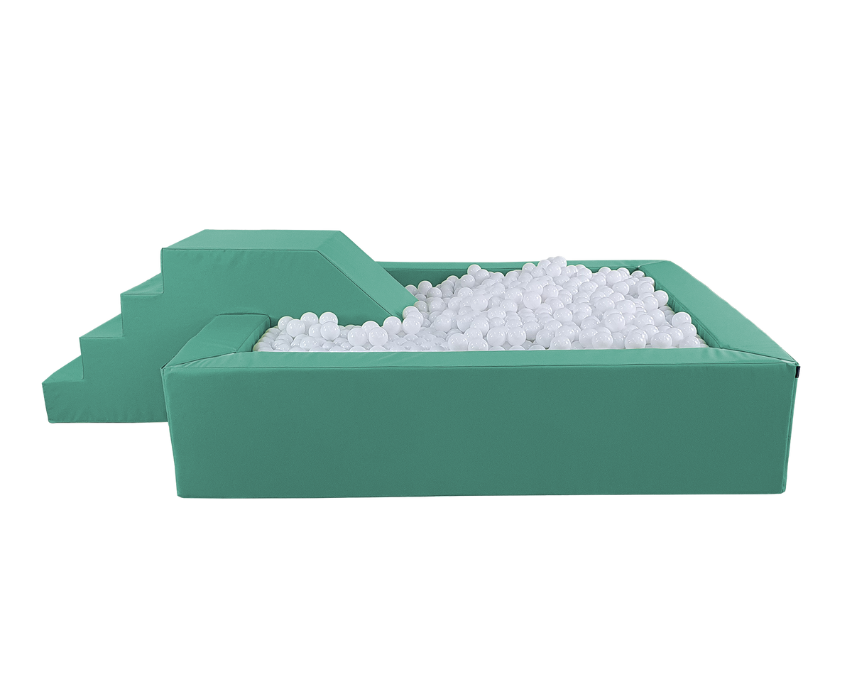 Trap met Glijbaan voor Ballenbak 60 cm in 19 kleuren
