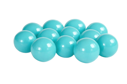 Ballenbakballen 7 cm Turquoise