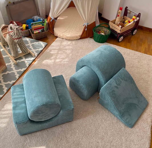 Luxe Aesthetic Foam Blokken Sets van 3,4 of 5 softplay blokken