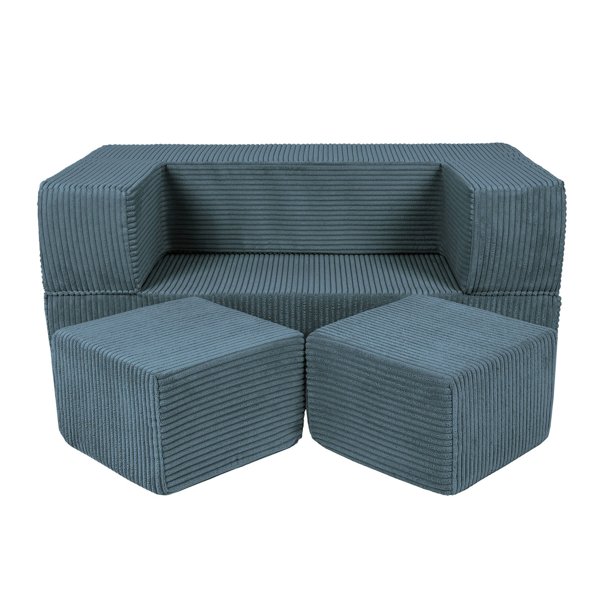 Modulaire Kinderbank – 4 Elementen - 5 Kleuren