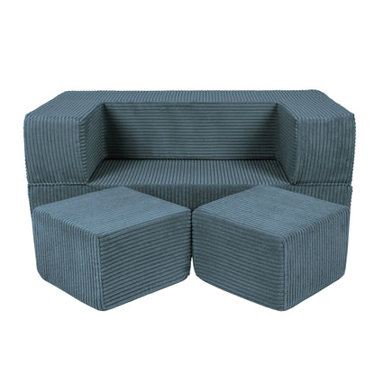 Modulaire Kinderbank – 4 Elementen - 5 Kleuren