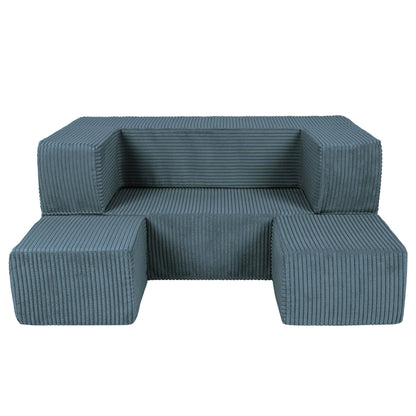Modulaire Kinderbank – 4 Elementen - 5 Kleuren