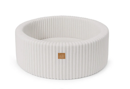MeowBaby Churros Ballenbak 90x30 cm – Zachte Ribstof & Stijlvol Design
