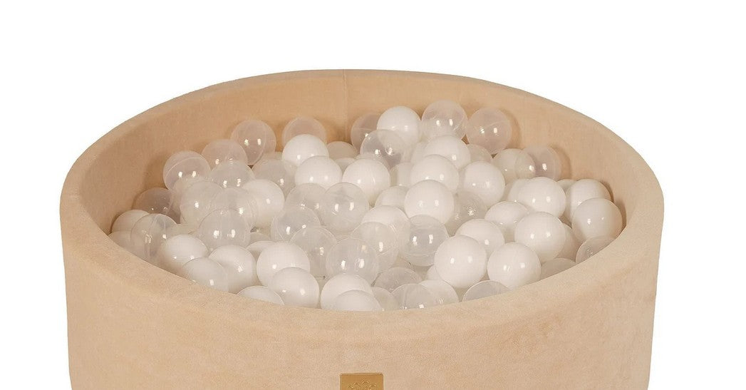 Ballenbakballen 8 cm Wit