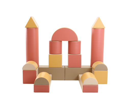 IGLU Fort voor Peuters 19-delig – Soft Play Foamblokken - in 2 kleuren